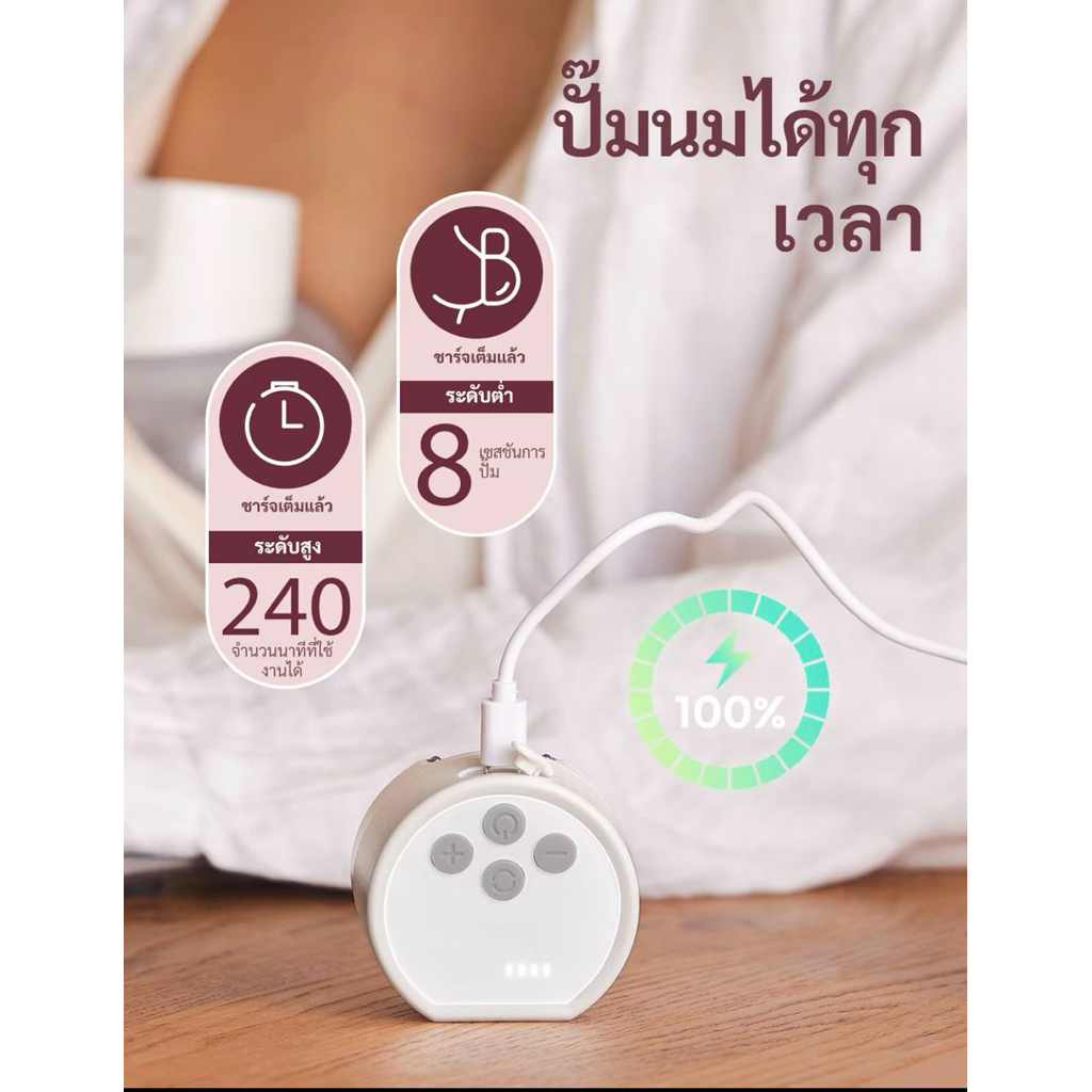 เครื่องปั๊มนมMomcozy S12 Pro รูปที่ 3