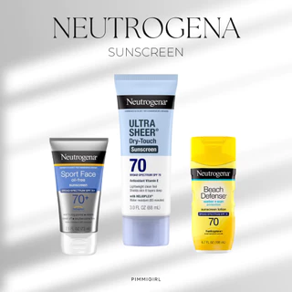 พร้อมส่ง 🔥 Neutrogena Sunscreen ☀️ ครีมกันแดด SPF 50-70 ของแท้ USA