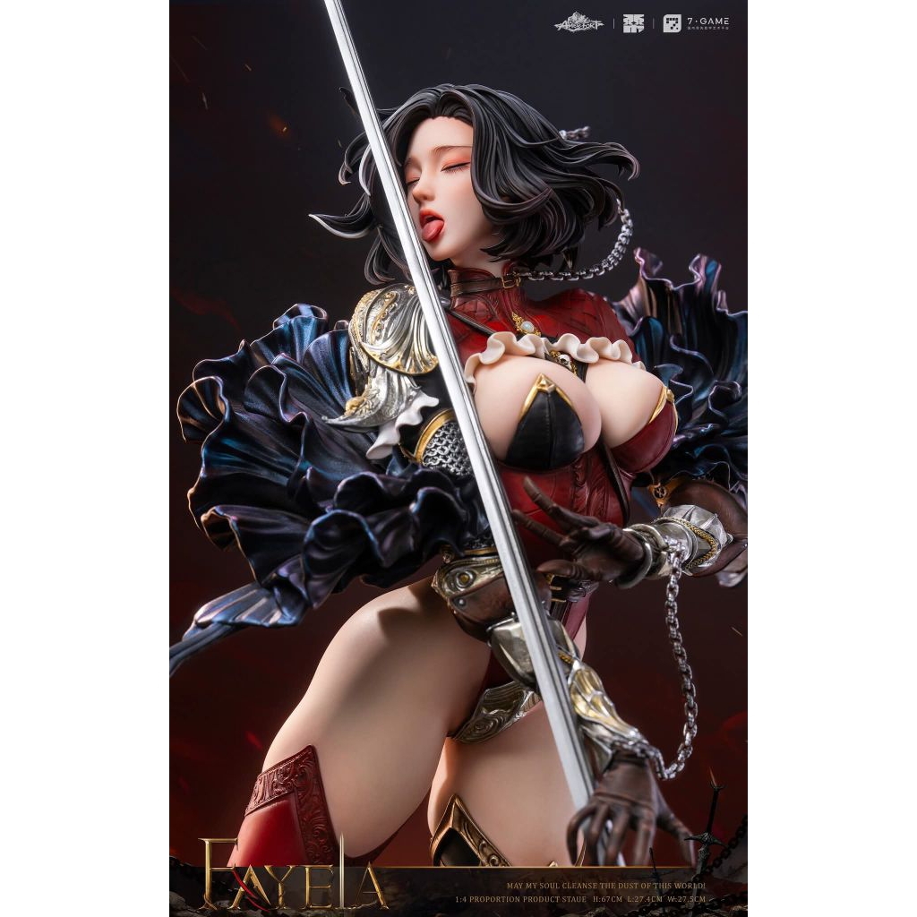 PIJI Studio X Amerfort Studio - AFYC-FAL 11 " FAYELA " 1/4 scale Licensed Copyright Statue [Genuine 