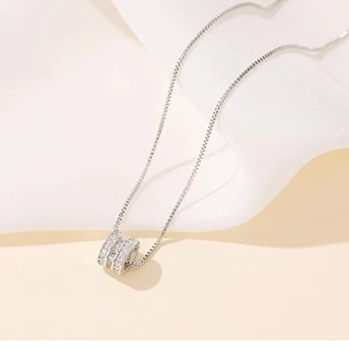 Eternelle✨ สร้อยคอทองคำขาวพร้อมจี้ H สีเงินดีไซน์เปลือกหอยวันเกิดแบบโบฮีเมียนปรับได้สำหรับผู้หญิง