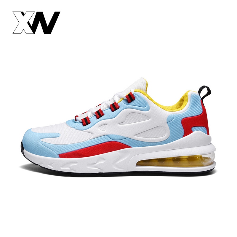 XWbrand    รองเท้าผ้าใบผู้ชายรุ่นใหม่ มีสินค้าพร้อมส่ง ระบายอากาศดี พื้นนุ่ม  มีหลายสีให้เลือก แฟชั่