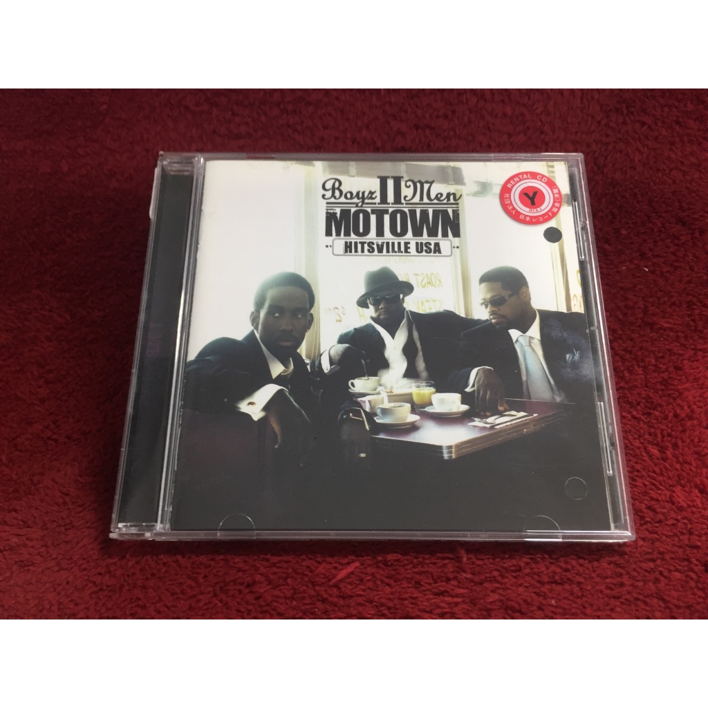 CD Boyz II Men – Motown - Hitsville USA สภาพตามปก CA19-14