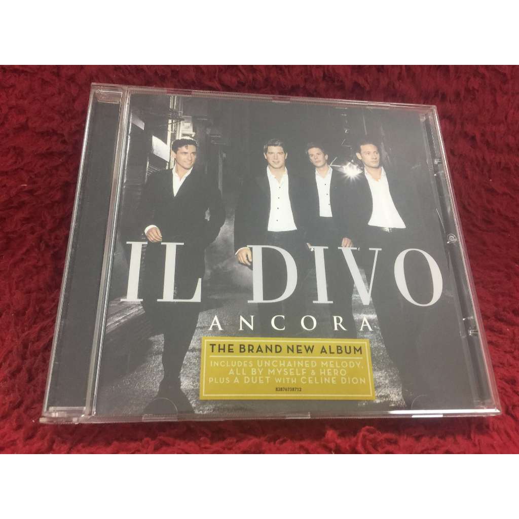 CD Il Divo –Ancora สภาพตามรูปปก ZA155-102