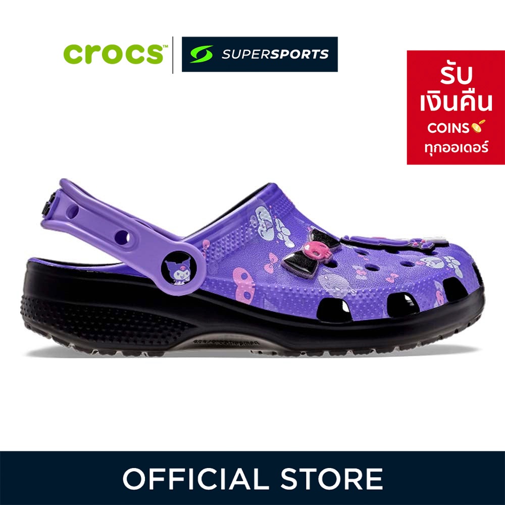 CROCS Kuromi Classic Clog รองเท้าลำลองเด็ก