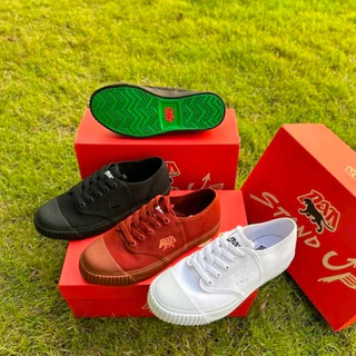 NFshoes PAN รองเท้าผ้าใบนักเรียนแพน รุ่น PF- 4153 / PF- 4155 รุ่น STAND UP sport รุ่นใหม่ นุ่มเบาใส่สบาย W/H