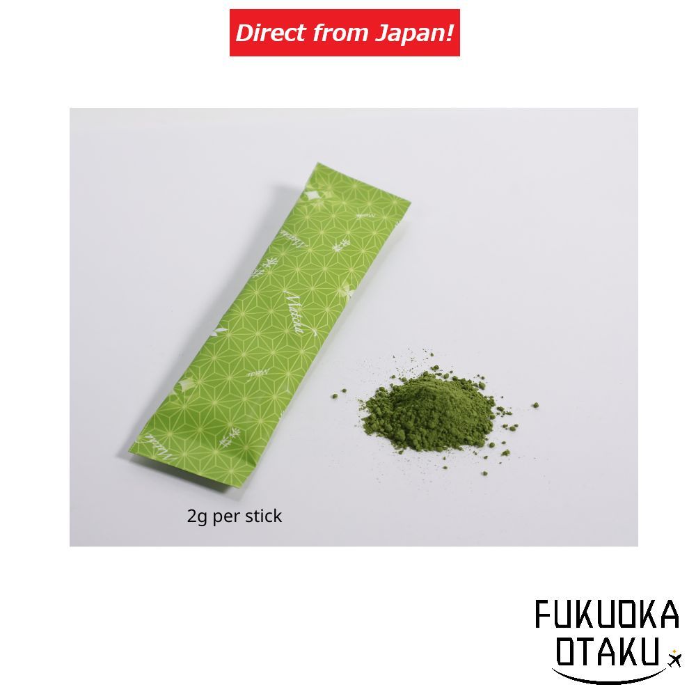 Matcha [ฟุกุโอกะ ยาเมะ] ผงมัทฉะสติ๊ก 2g × 1 ซอง | ชาเขียวมัทฉะแท้จากญี่ปุ่น | แบบผง | ปราศจากสารปรุงแต่ง | ส่งตรงจากญี่ปุ่น