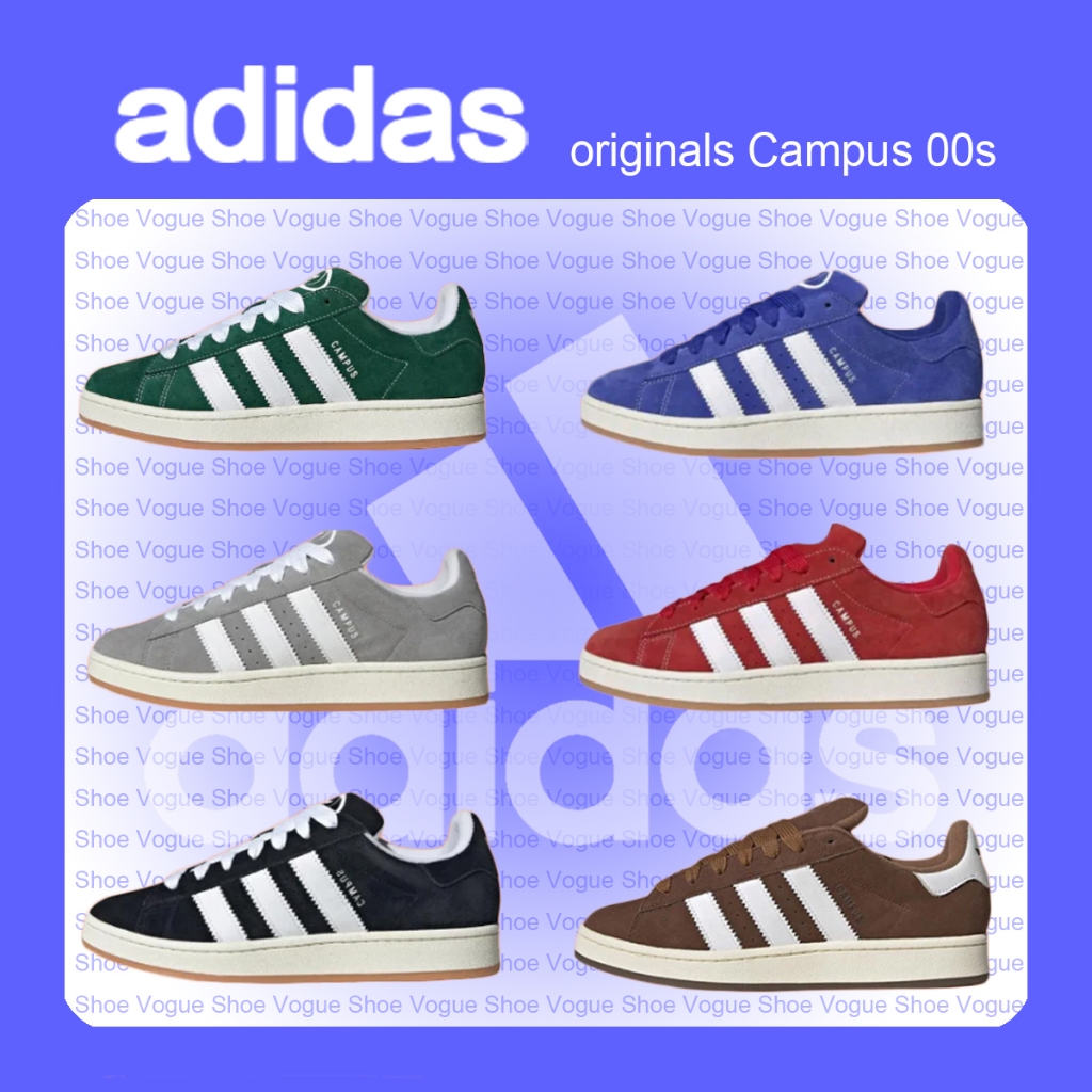 🚚Adidas originals Campus 00s รองเท้าลำลองสำหรับชายหญิง💯ของแท้