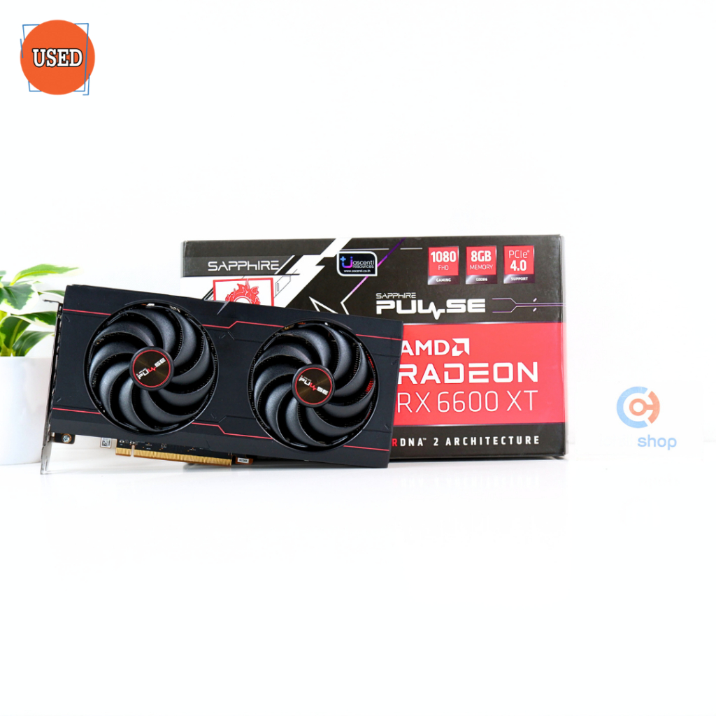 การ์ดจอ (VGA) SAPPHIRE RX6600XT 8GB 2F PULSE GAMING OC P12907