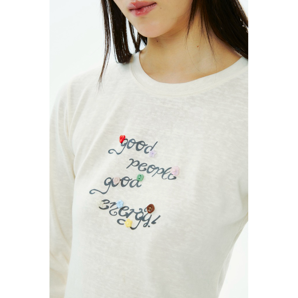 Lana long sleeve T-shirt เสื้อยืดแขนยาว รูปที่ 8