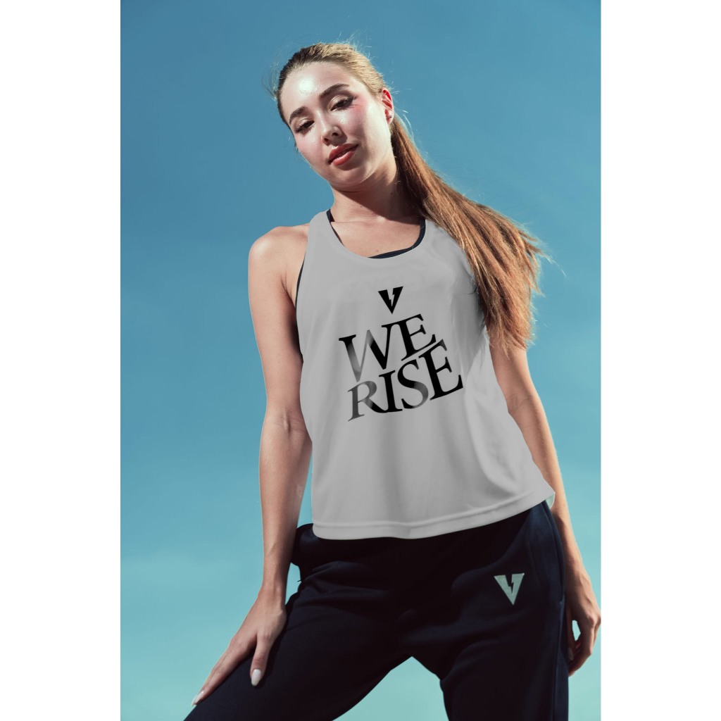 VOLT ELECTRON 001 WERISE LIGT GREY เสื้อกล้าม เทรนนิ่ง ออกกำลังกาย สีเทา