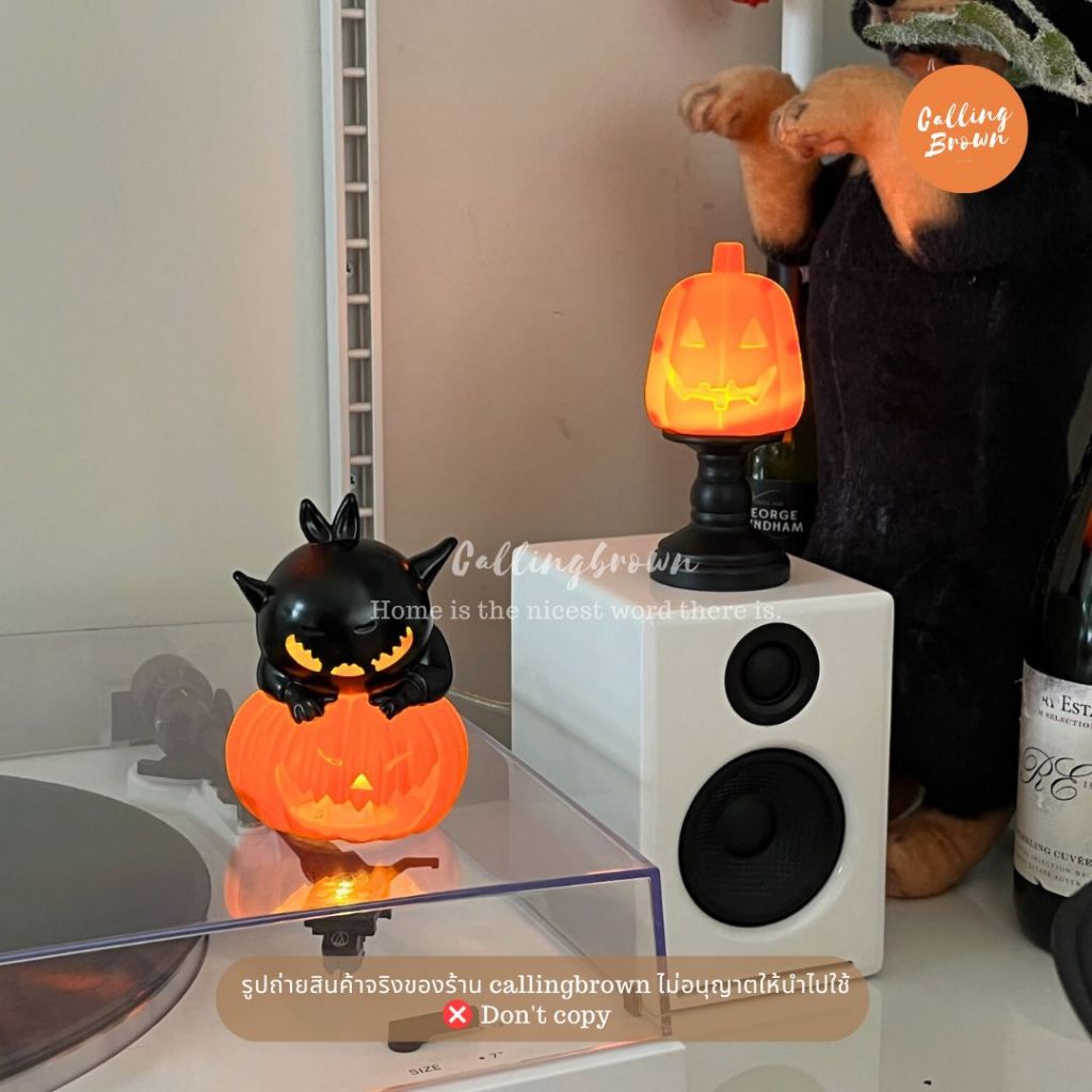 ไฟตกแต่งฮาโลวีน - callingbrown [🕯️พร้อมส่ง🕯️] โคมไฟ  LED halloween ไฟฮาโลวีน เขี้ยวกุด ฮาโลวีน