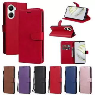 เคสฝาพับ ล็อค แถมสาย สำหรับ Vivo Y03 Y18 Y28S Y03T Y27S Y36 Y27 5G Y22 Y22S Y35 Y02S Y16 Y02 Y02A Y02T Y28 4G มีแม่เหล็ก