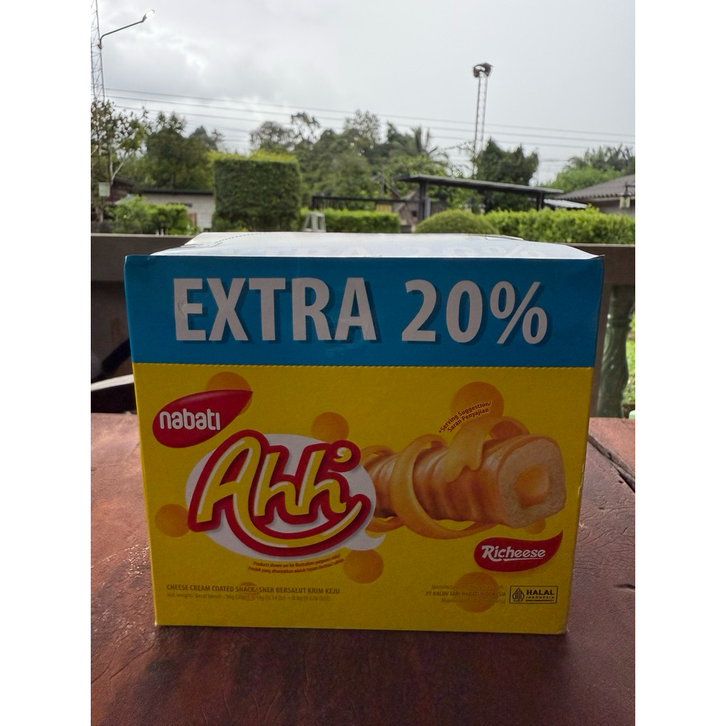 Nabati — Ahh’ (รุ่น EXTRA 20% / กล่องบรรจุแนวนอน)