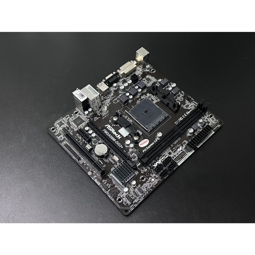 เมนบอร์ด(mainboard) asrock FM2A58-DG3+ (socket fm2+)