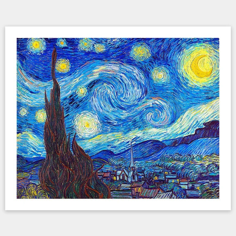PINTOO: Vincent van Gogh - The Starry Night, June 1889 (500 Pieces) [Plastic Jigsaw Puzzle]