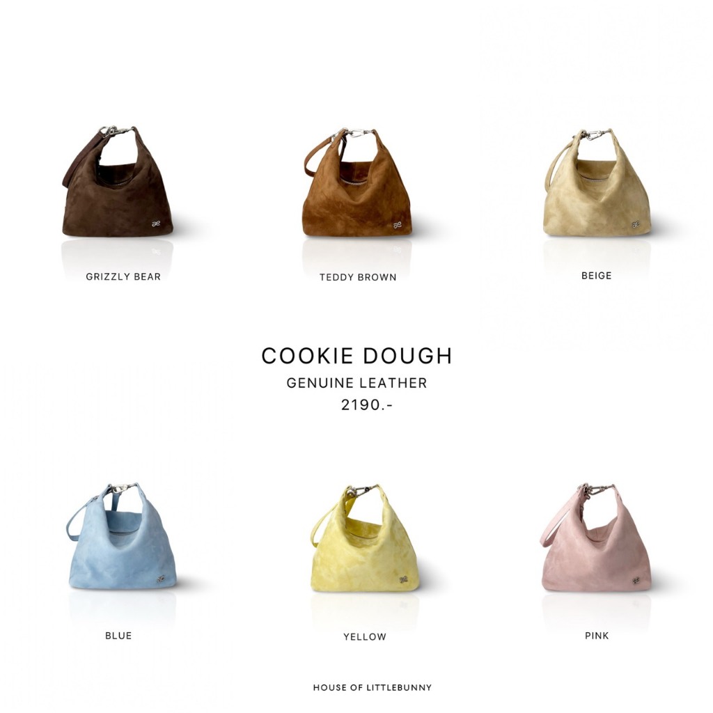 LITTLEBUNNY official Cookie dough  genuine leather