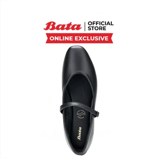 Online Exclusive Bata บาจา รองเท้าส้นแบน แบบสวม สำหรับผู้หญิง สีดำ 5316274 สีขาว 5311274 สีแดงไวน์ 5315274