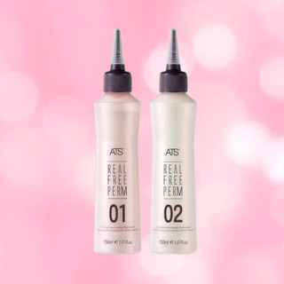 ATS Real Free Perm 150 ML.น้ำยาดัดเย็น น้ำยาโกรก ให้ลอนกระชั…