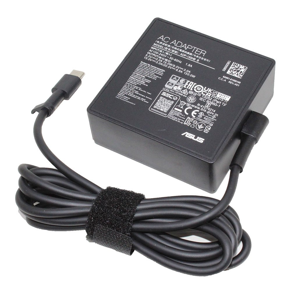 Adapter Notebook Asus - 20V / 6.5A  - Jack Size : USB-C แท้