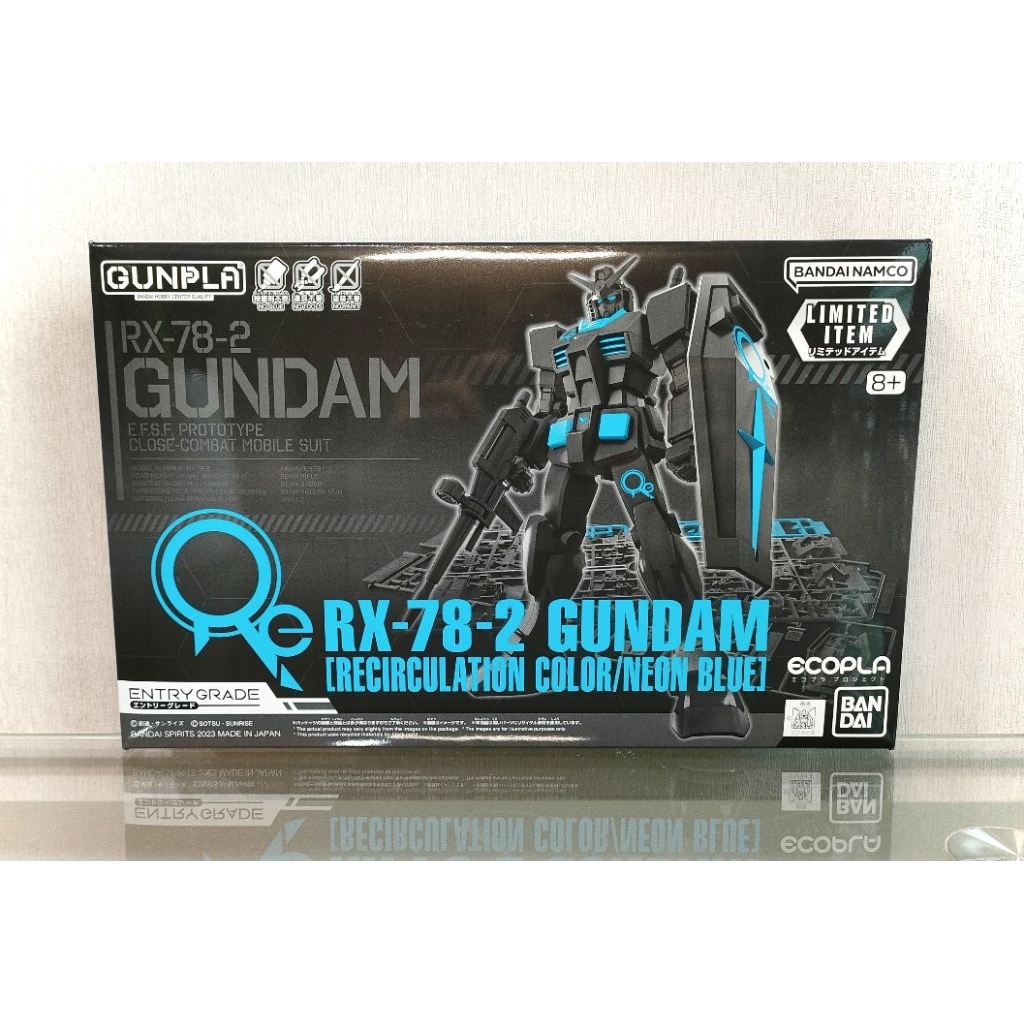 EG RX-78-2 Gundam (Recirculation Color/Neon Blue)