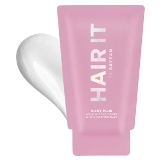 HAIR IT ซิลกี้พลัสลีฟอินคอนดิชั่นเนอร์แอนด์แฮร์สลีปปิ้งมาสก์ 7g. แฮร์อิท