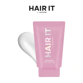 HAIR IT ซิลกี้พลัสลีฟอินคอนดิชั่นเนอร์แอนด์แฮร์สลีปปิ้งมาสก์ 7g. แฮร์อิท