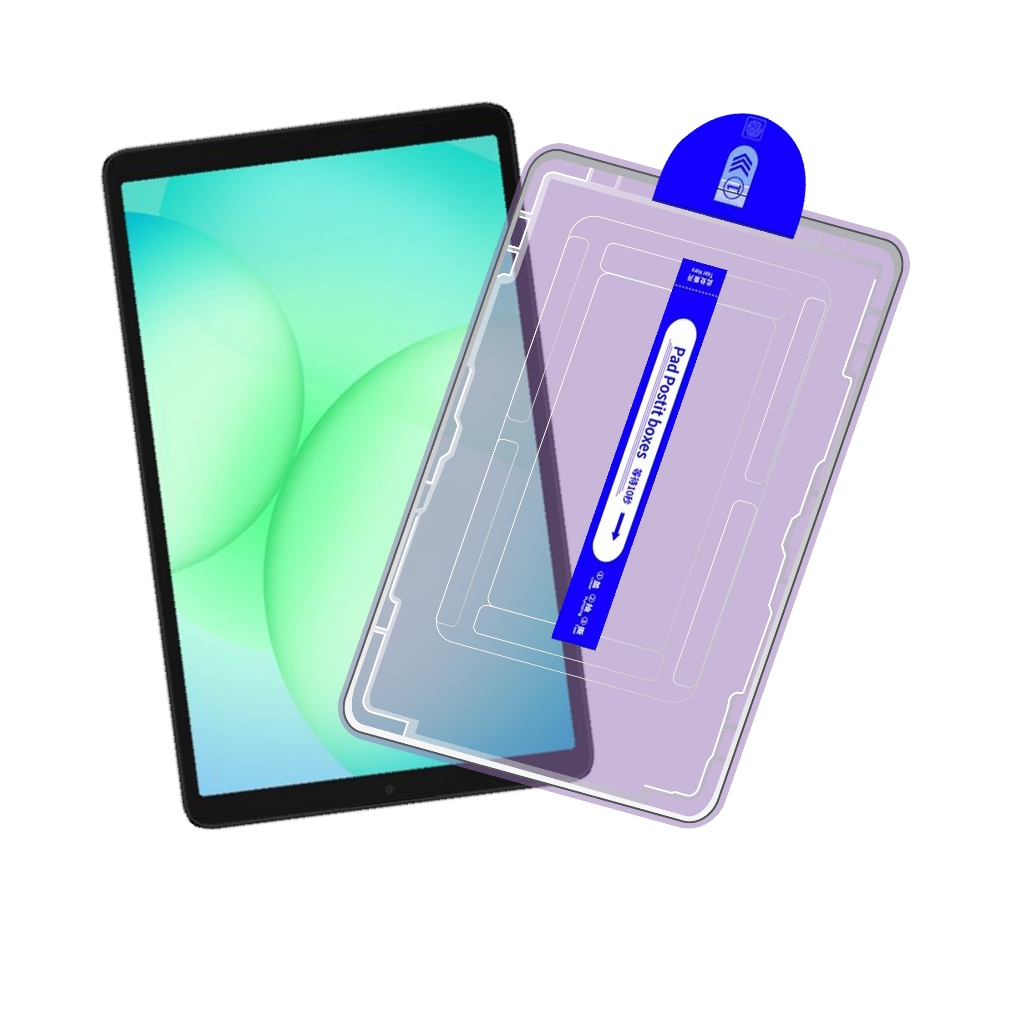 ฟิล์มกระจก พร้อมบล็อคติดตั้ง สำหรับ ซัมซุง แท็ป เอ 11 8.7 Tempered Glass Screen Protector For Samsung Galaxy Tab A11 8.7 - รูปที่ 5