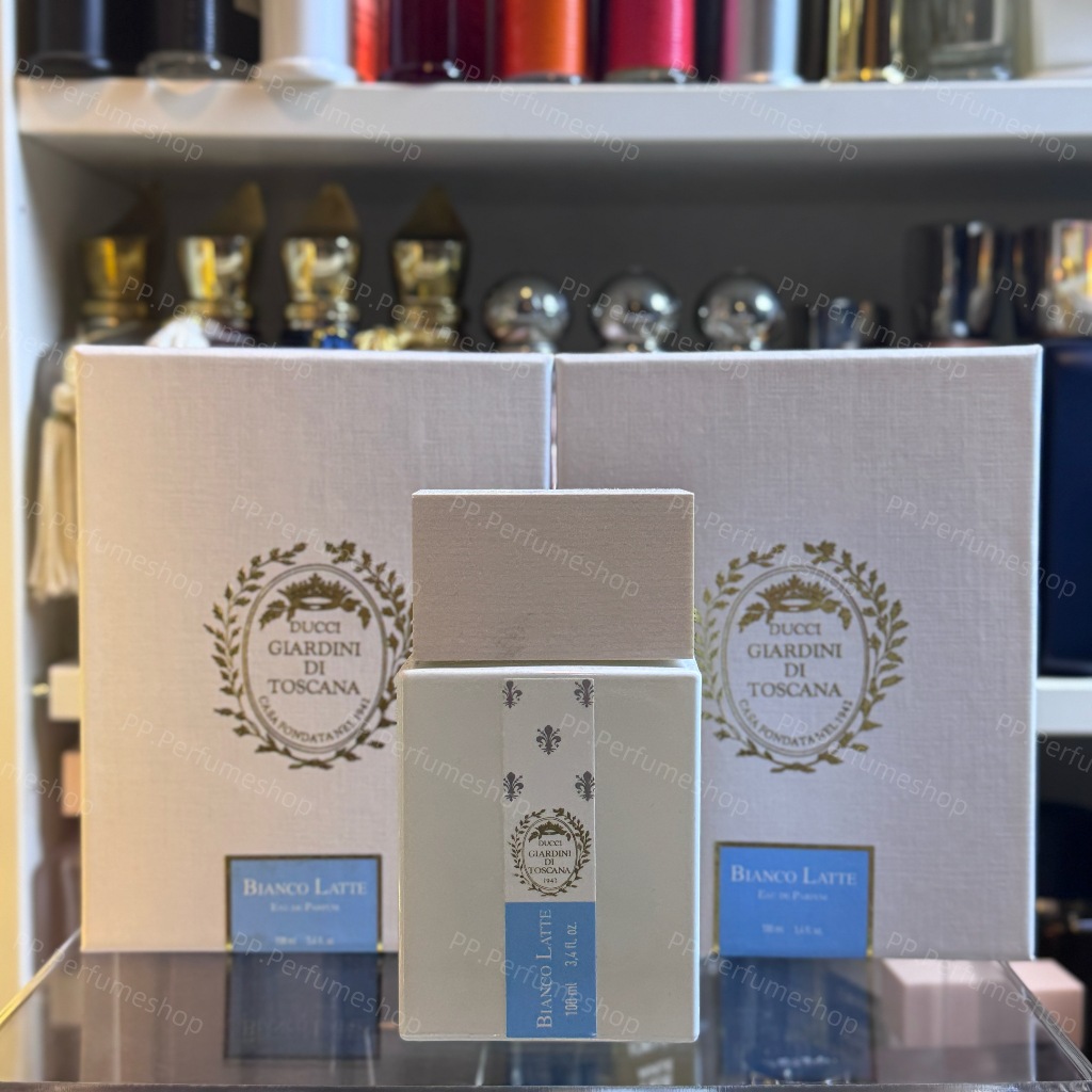 น้ำหอมแท้💯กล่องซีล Giardini di toscana Bianco latte 100ml
