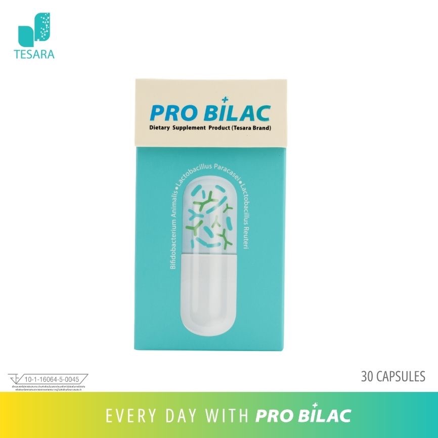 อาหารเสริม โพรไบแลค PRO BILAC (ตรา เทซาร่า) แคปซูล