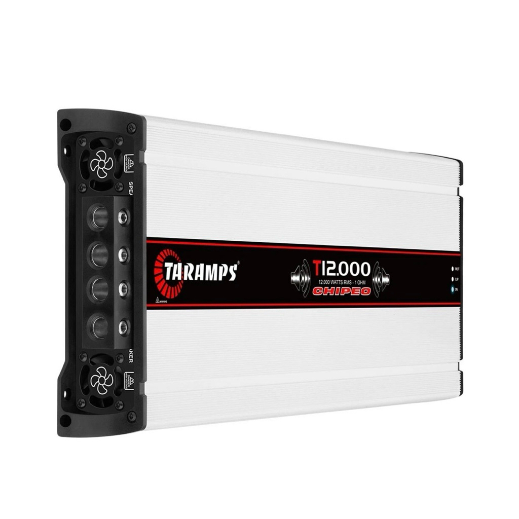 เพาเวอร์แอมป์ Taramps รุ่น T 12.000 1 Ohm 12000W RMS Car Audio Amplifier – High Power Mono Amp สินค้