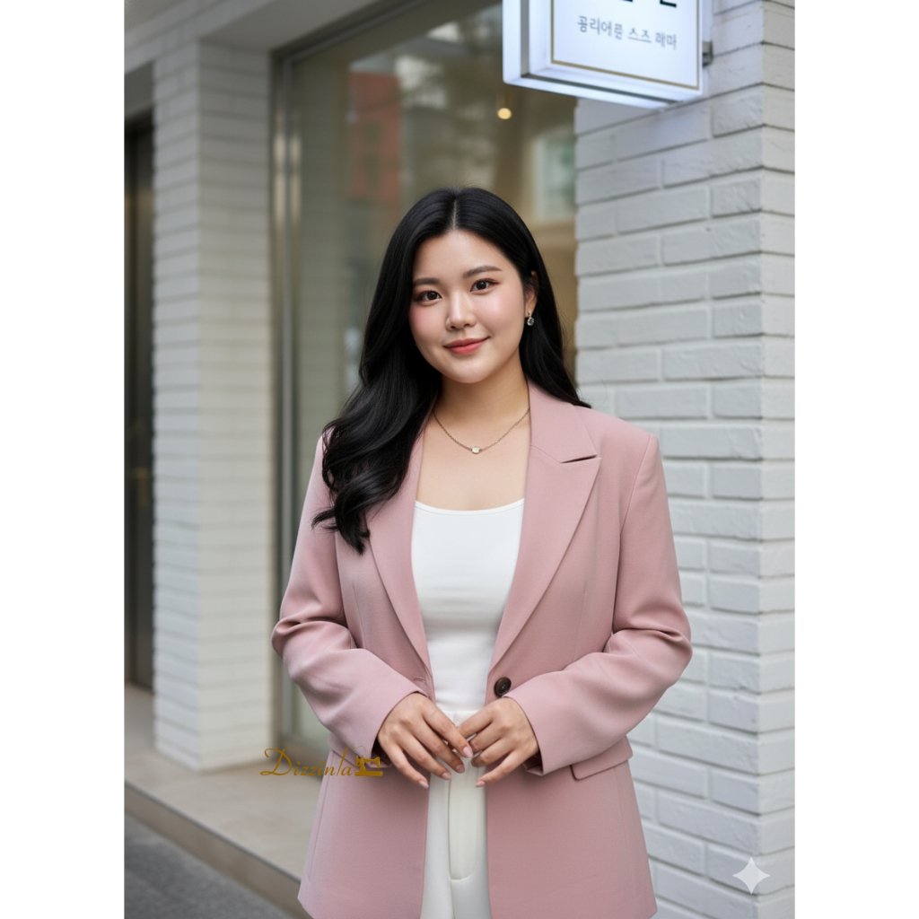 Dz300-Clazzy blazer'เสื้อเบลเซอร์สไตล์เกาหลี