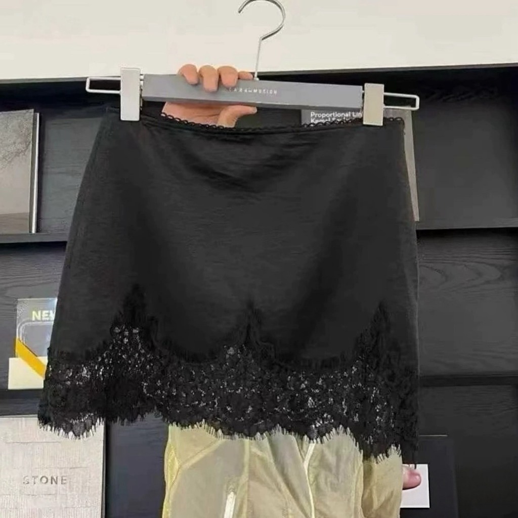 laced skirt กระโปรงแต่งขอบลูกไม้รุ่น 6319 TAG CCJ 🇰🇷 - รูปที่ 6