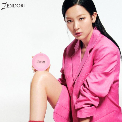 แป้งพัฟ Zendori Aura White เซนโดริ ออร่า ไวท์  Zendori Aura White Foundation Powder