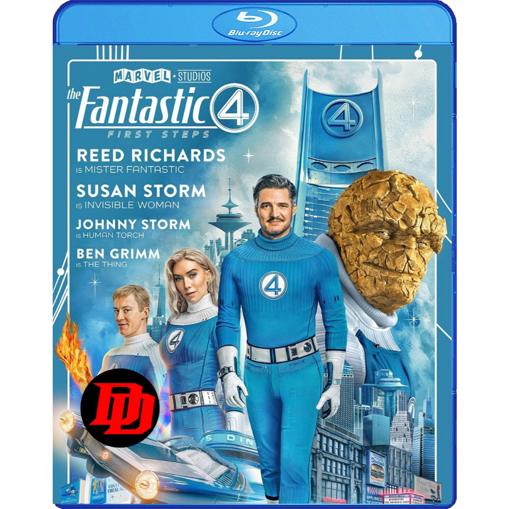 แผ่น Blu-ray พากย์ไทยแท้ หนังใหม่ เดอะ แฟนตาสติก 4 จุดเริ่มต้นปฐมบทใหม่ First Steps (2025) บลูเรย์