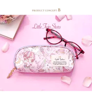 [พร้อมส่ง🇹🇭] กระเป๋าใส่แว่น Cyalel Yahata x Sanrio Liberty Fabrics