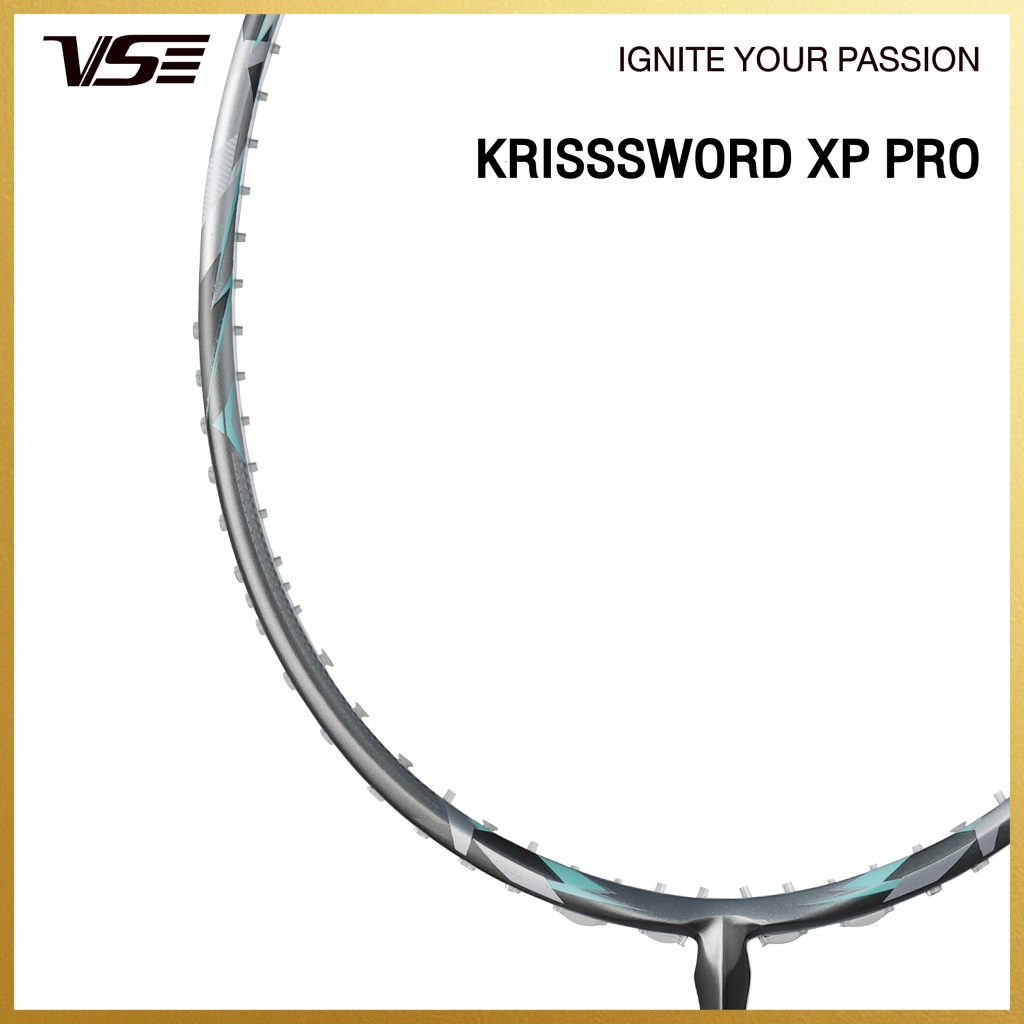 VS مضرب ريشة KrissSword XP Pro مع مقبض وأوتار وغطاء — صورة 3