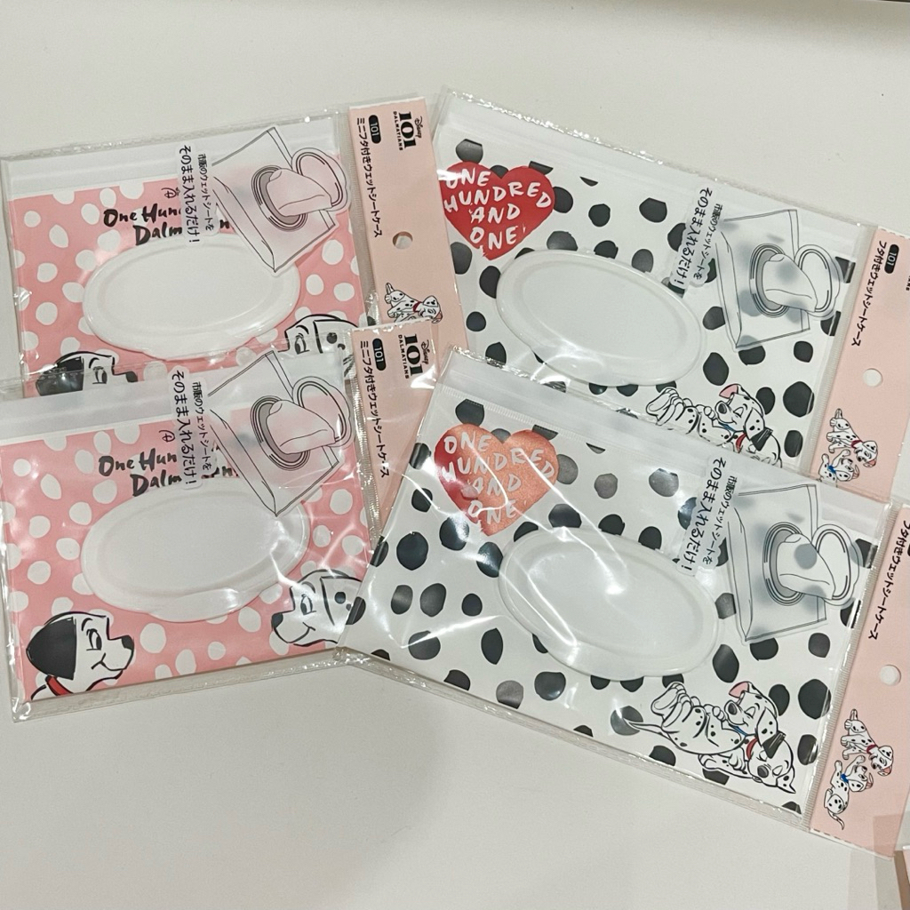 A33🇯🇵ถุง ซอง ห่อใส่กระดาษทิชชู่ลาย101 ดัมเมเชียน tissue paper bag 101 Dalmatian