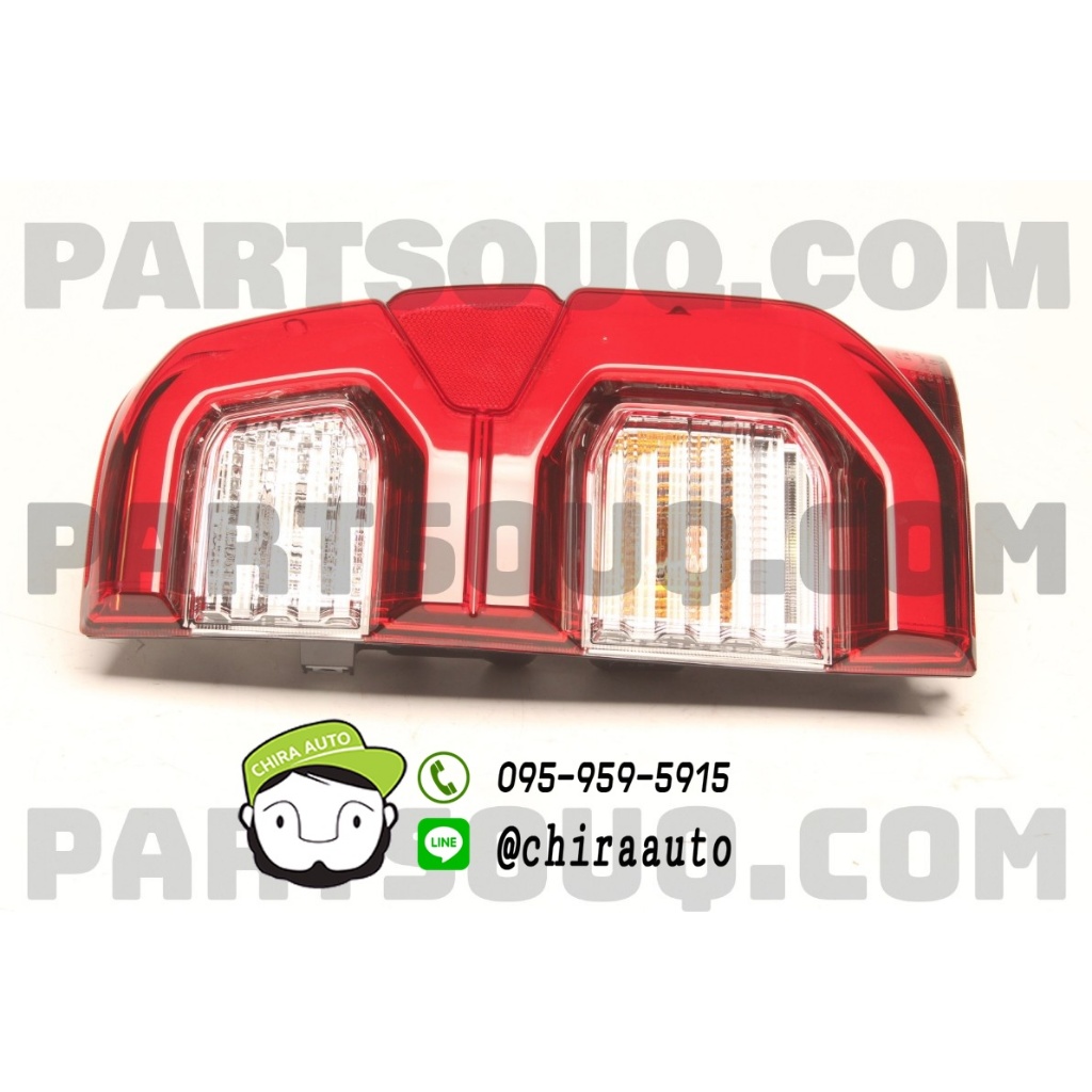 ชุดไฟท้าย RH/LH REVO LED 2022 (81550-0K690/81560-0K690) แท้ห้าง Chiraauto