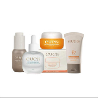 EVE'S เซตฟื้นฟูผิวหน้า เซรั่มอีฟส์ ไฮยาอีฟส์ & ครีมเจลส้มและ…