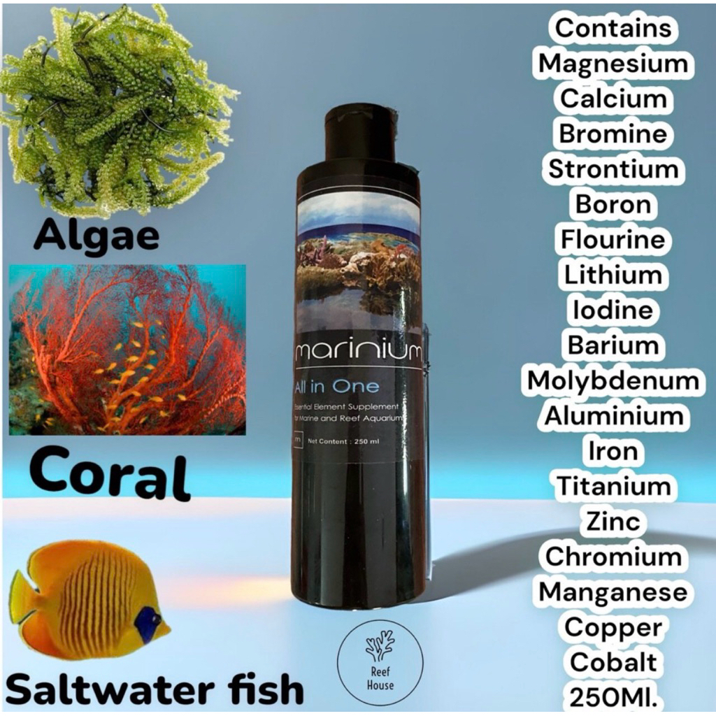 Marinium All in One 250Ml. เเร่ธาตุรวม