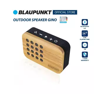 BLAUPUNKT ลำโพงบลูทูธพกพา เสียงดี เบสแน่น แบตอึด 2000mAh รุ่นใหม่ Bluetooth 6.0 รุ่น GINO