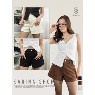 Swana.ss - Karina short XS-2XL 💖🐰 กางเกงขาสั้นผ้าลูกฟูก