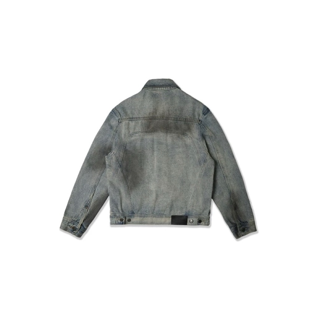 Pre-order (14-20days) แบรนด์เวียดนาม 🇻🇳 Hades Brand - Mall HADES ASTRAL DENIM Jeans Jacket - Unisex Jeans Jacket - รูปที่ 5