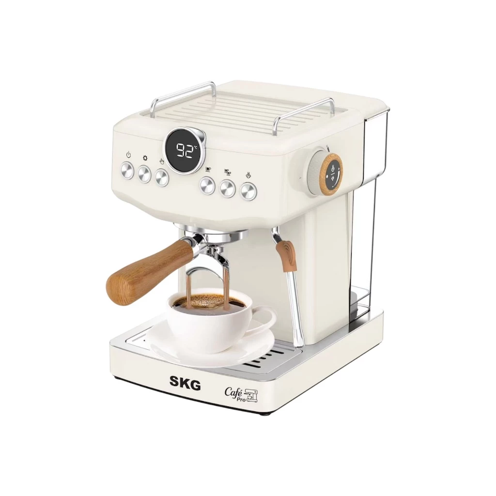 SKG เครื่องชงกาแฟสด SK-1202 ก้านชง 58 มม. กำลังไฟ 1350W สามารถตั้งอุณหภูมิในการชง และสตีม รับประกัน 1 ปี thumbnail 3