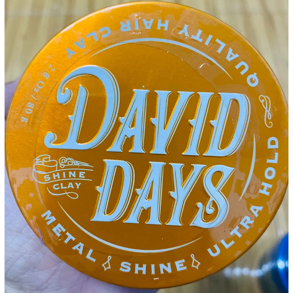 เดวิด เดส์ เมทัล ไชน์ อัลตร้า โฮลด์ เคลย์ David Days สูตรเงา ขนาด80กรัม เงา ไม่ด้าน