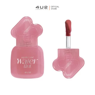 (1แถม1 กด 2 ชิ้นรับโปร) ทินท์น้ำ 4U2 MAKE ME WATER TINT - ทินท์น้ำปรอทแตก ติดทน เบา สบายปาก