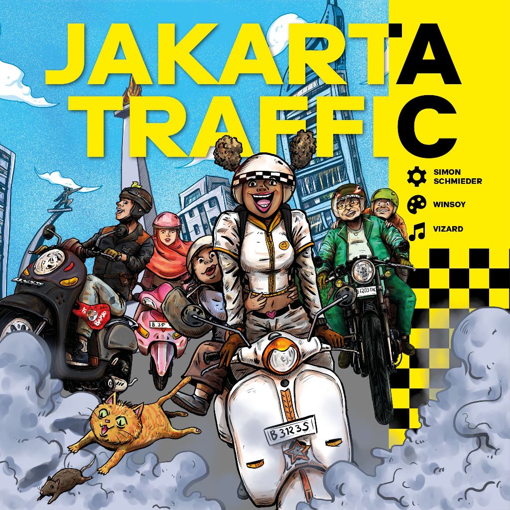 Jakarta Traffic (Kickstarter Edition) [BoardGame]
