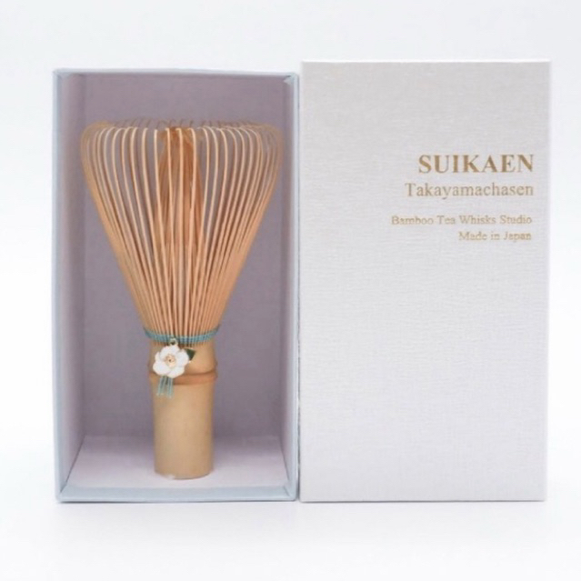 Chasen Tsubaki Senke 70 Tines from Takayama Chasen by Suikaen.