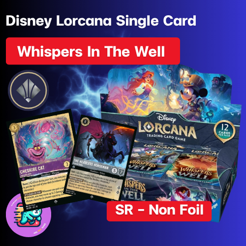 [Set 10 Whispers in the Well] SR Non-Foil [All color] Single Card Disney LORCANA ENG [Ravensburger]
