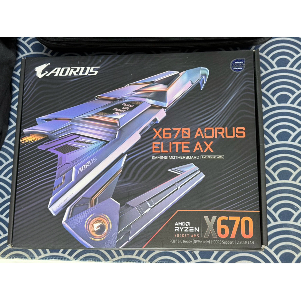 [มือ2] มีตำหนิอ่านก่อน!! GIGABYTE X670 AORUS ELITE AX Socket AM5 เมนบอร์ด